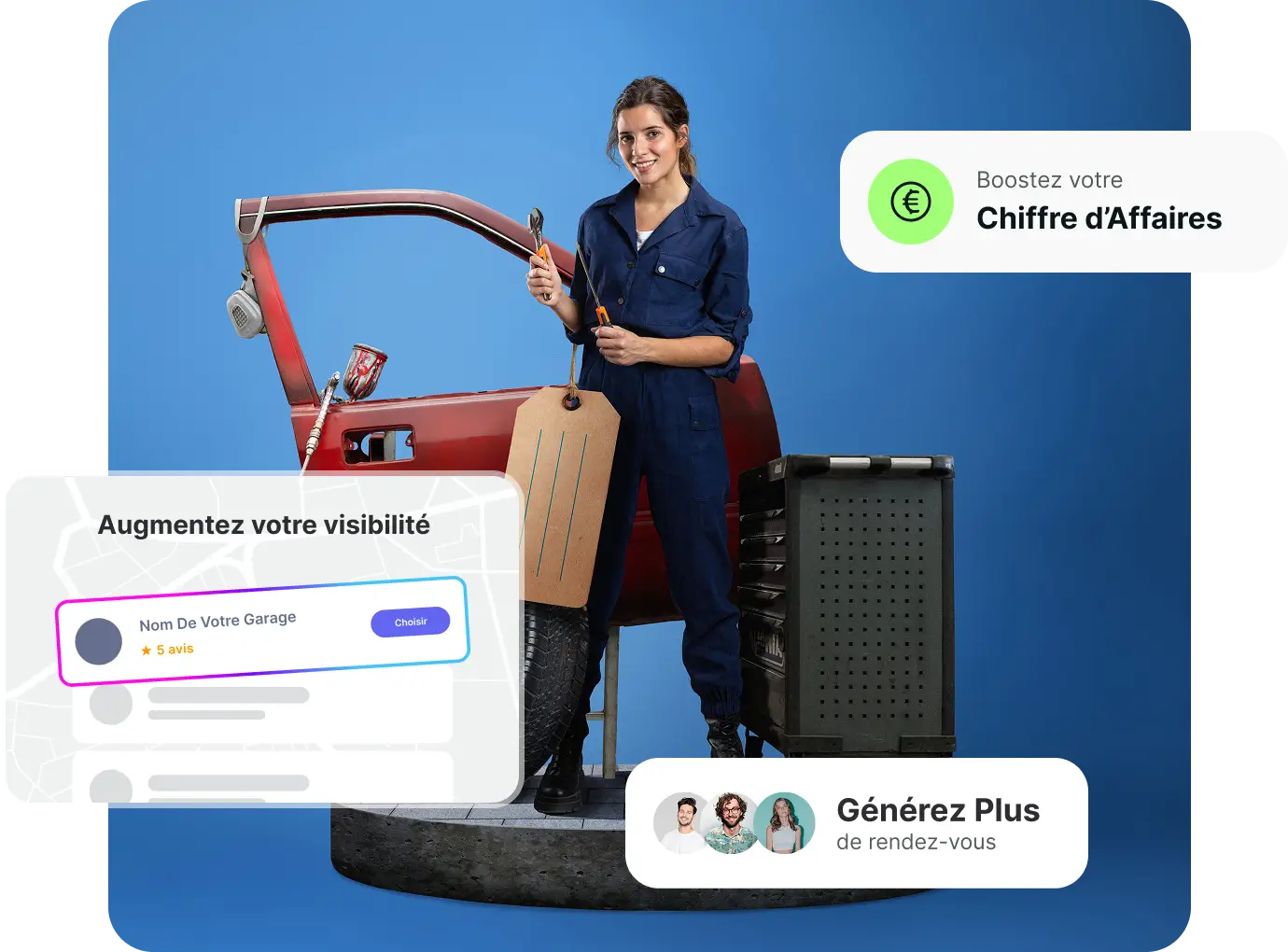 Vous êtes garagiste ? Devenez Partenaire Wrenchmind